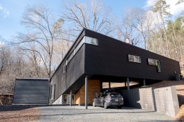 View from driveway