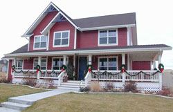 Chuck Miller Construction of Boise, Idaho, won a silver 2003 Energy Value Housing Award for this 2,790-square-foot, energy-efficient house.