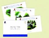 REALISTIC RENDERINGS: Trilogy Park's initial sales booklet and postcard campaign portrayed an accurate depiction of park-life infrastructure and common spaces to attract buyers before excavation began.