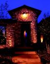 GRAND ENTRANCE: Gutsy stonework, heavy-duty wood details, and touches of iron are clues to Eureka!'s mining-inspired theme.