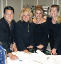 INTERIOR DESIGNERS: The Interiors Group team, from left to right: Alex Matamoros, interior designer; Michelle Reich, president; Carmen Howe, interior designer; Julie Morgan, vice president. Not pictured: Jennifer Lebenson, interior designer.