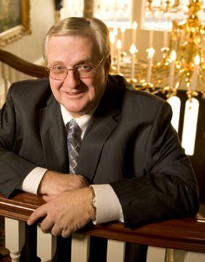 BIG FAVORS FOR LITTLE ONES: David Showers has dedicated his charitable activities to improving the lives of children near and far.