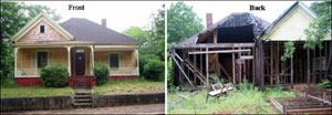 This house was used in a Mortgage Fraud Scheme (photo courtesy of the FBI)
