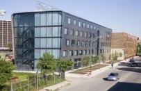 Winners of the rental project category, the Margot and Harold Schiff Residences are partially powered by 16 wind turbines.