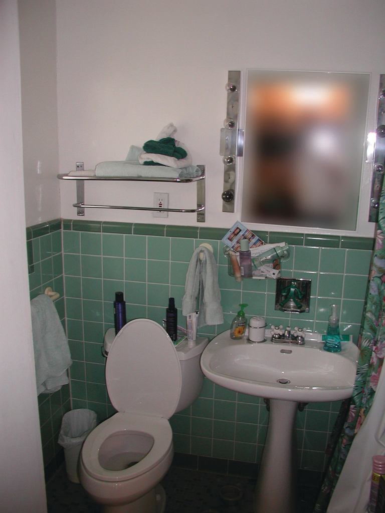 Before: master bath