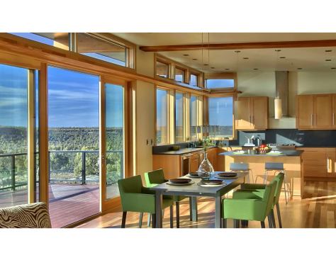 The home features Stillwater's Natural Finish package and is made up of six modules. Placement of all modules took less than six hours and the home was ready for move-in three weeks later.
