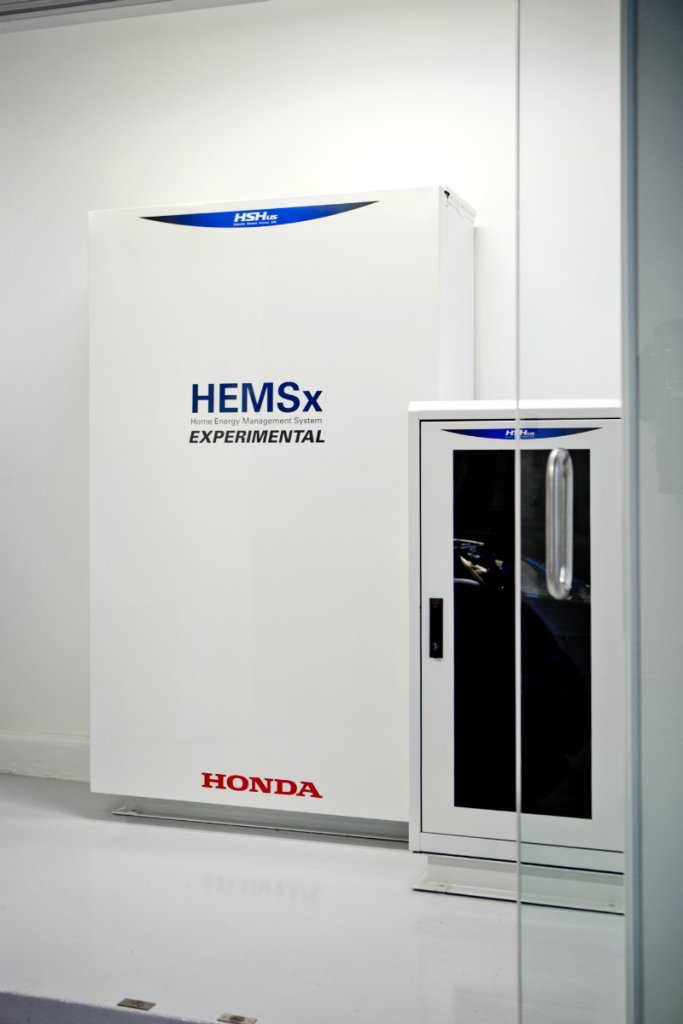 HEMS balances the energy needs of the car, home, and grid.
