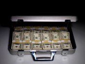 briefcase full of money