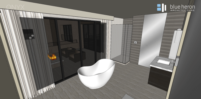 Master bathroom