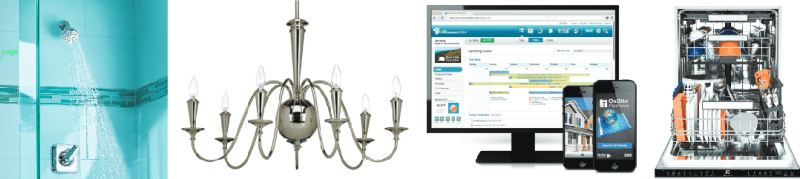 Four featured product images for the 2015 Builder Building Products Brand Use Study