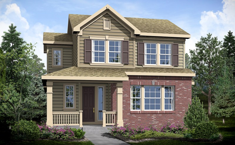 Rendering of a Century Communities single-family home at Littleton Village.