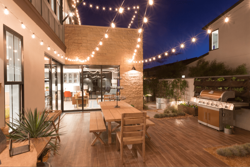 Outdoor living as everyday living, in Pardee Home's Responsive Homes.