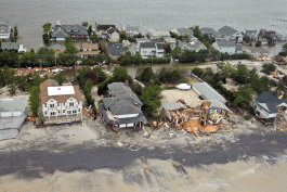 2012's Hurricane Sandy devastated homes along the New Jersey shore.