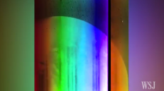 Wall Street Journal streaming video from NASA of Pluto.
