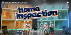 A still from a Realtor commercial featuring a fictitious home inspection game show.