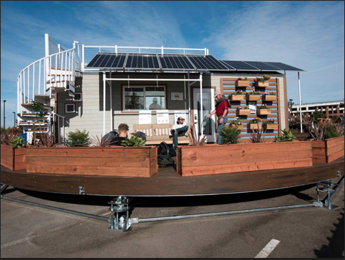 The SCU tiny house.