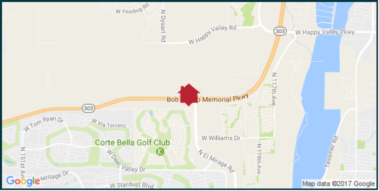The 18-acre site and future location of AV Homes' Sunleya community.