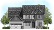 The builder's new Godwin farmhouse-style model