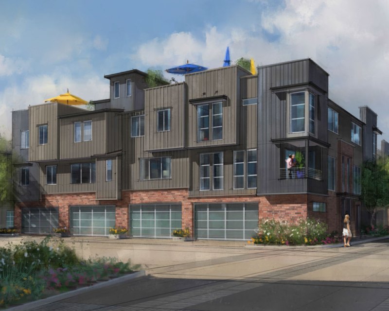 Construction is underway at Platte 56 in Littleton, Colo.