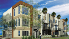 Meritage Homes' debut multifamily property will be one of California's first examples of net-zero multifamily housing. The 44-unit townhome project, designed by KTGY, will be just a 10-minute walk from John Wayne Airport in Orange County.