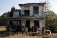 An abandoned old house.