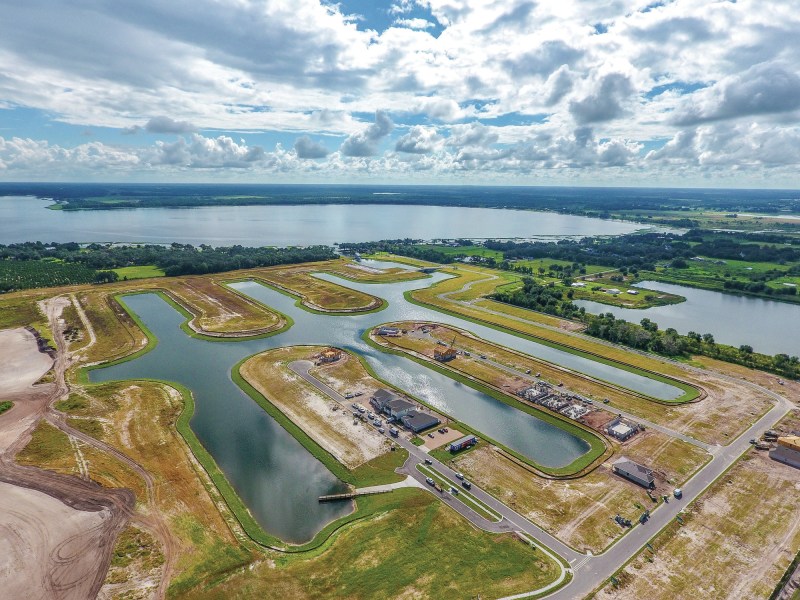 Aerial photo of Hanover Lakes