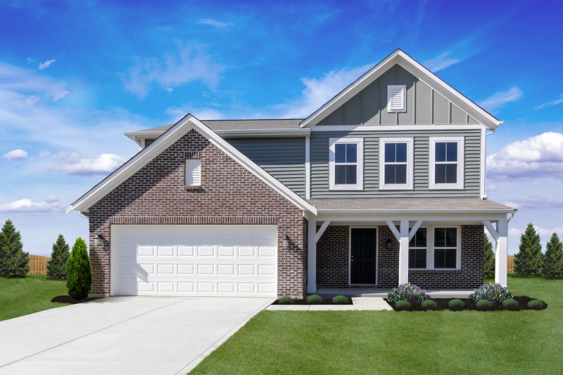 Fischer's Greenbriar model at Summersfield Place.