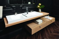 DXV Modulus lavatory with tray