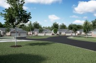Fischer Homes' Paired Patio homes.