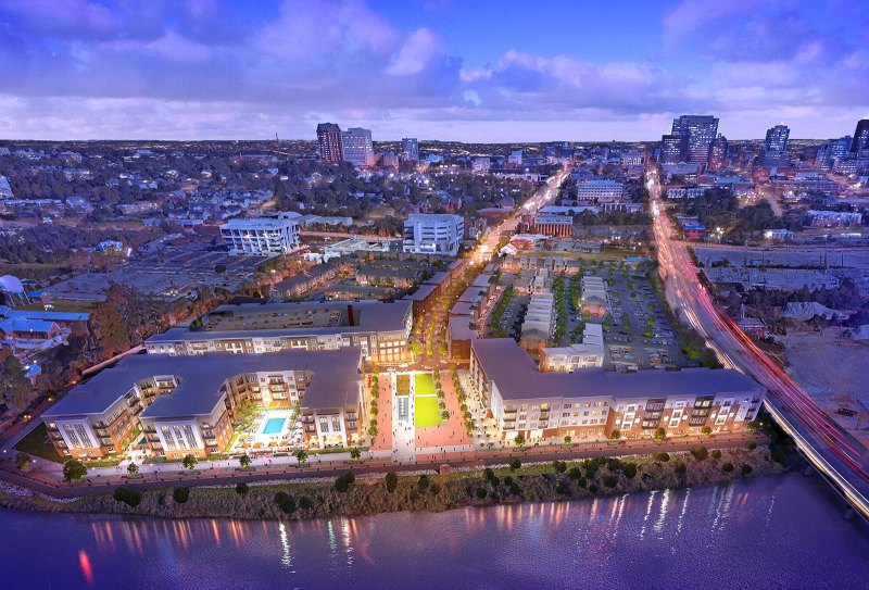 The Beach Co. developed Sola Station, Columbia, S.C.’s, first riverfront destination and neighborhood.