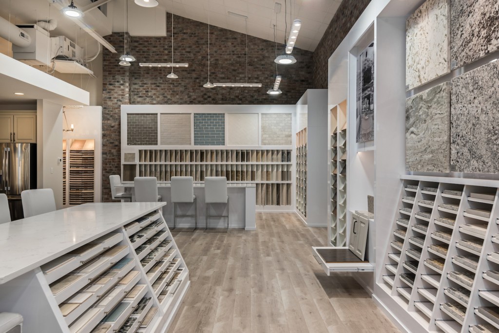 Taylor Morrison's new design studio opened this month in Charlotte.