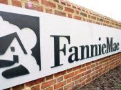 FILE- In this July 11, 2008 file photo, a sign in front of the Fannie Mae headquarters in Washington is seen. Seized by federal regulators 14 months ago, the problems at Fannie Mae and sibling company Freddie Mac have proven far worse than most experts had foreseen. Fannie Mae's request Thursday, Nov. 5, 2009, will bring the tab for rescuing both companies to about $111 billion. The government has promised up to $400 billion in assistance. (AP Photo/Manuel Balce Ceneta, File)