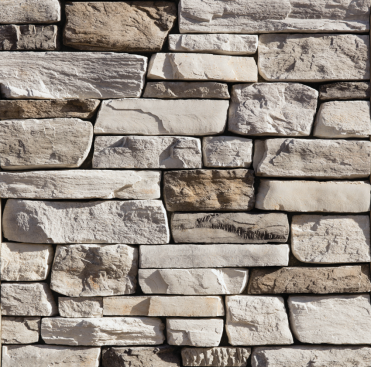 The new Whitebark color palette for the Cliffstone veneer by Eldorado Stone.