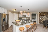 The Fischer Homes Hayward condo kitchen.