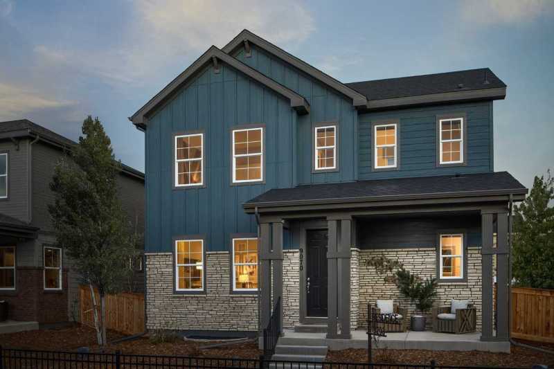 A TRI Pointe model home in Reunion.