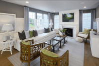 A Miller & Smith model home in the Embrey Mill community in Stafford, Va.