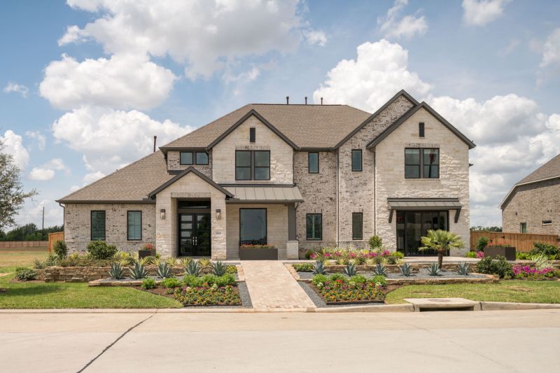 A Trendmaker Homes model at Falls at Dry Creek.