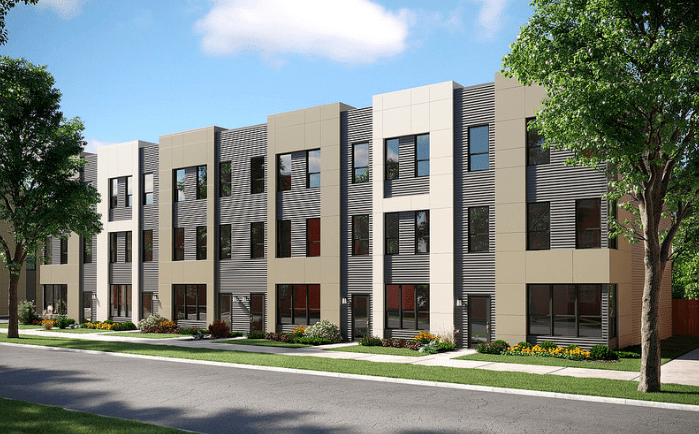 Lexington Homes' Chicago townhomes help meet the need for affordable urban housing for middle-class buyers.
