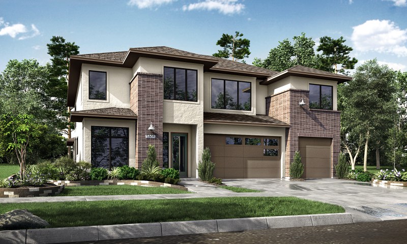 A Darling Homes model at Bridgeland.