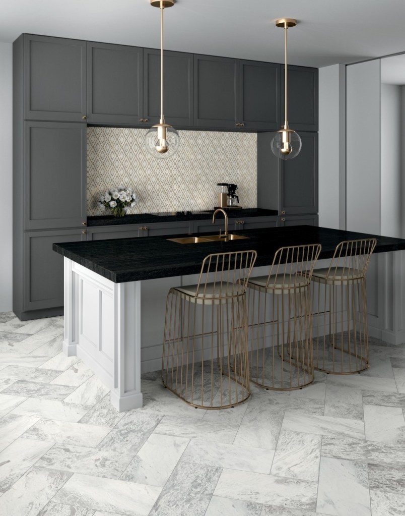 Daltile’s Natural Quartzite surface in Tartarus.