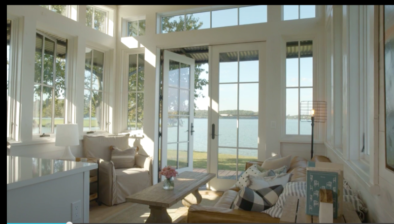 The view from a Clayton Designer Cottage.
