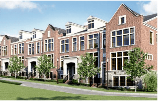 Ashton Woods' Hillgrove townhomes.