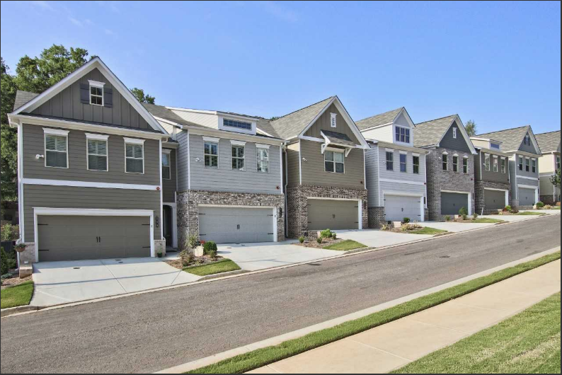 Traton Homes North Square is nearing sellout.