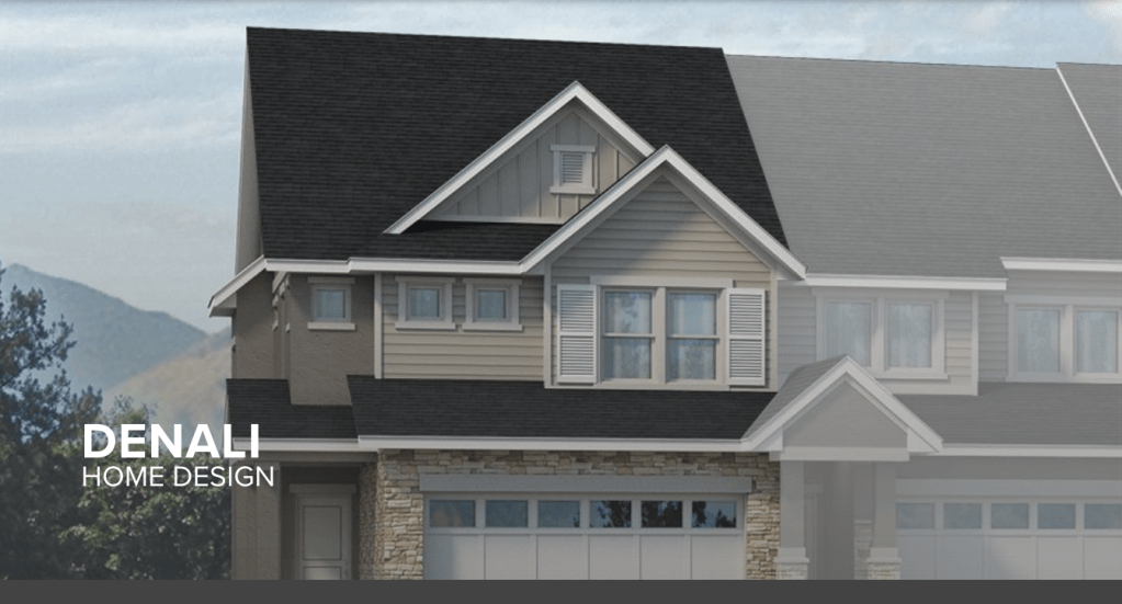 The Denali townhome at Harvest Park.
