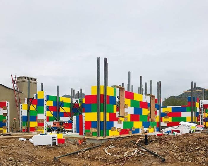 Decorative Concrete Lego Blocks