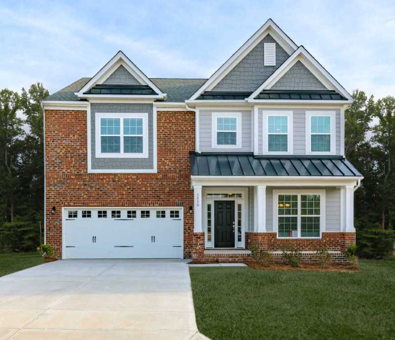 M/I Homes Fenmore plan at Poplin Grove.