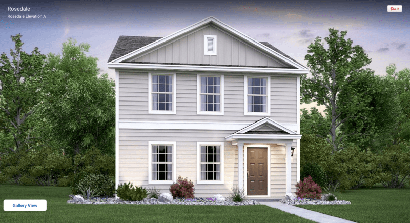 Lennar's Rosedale model at Silos starts at $185,499.