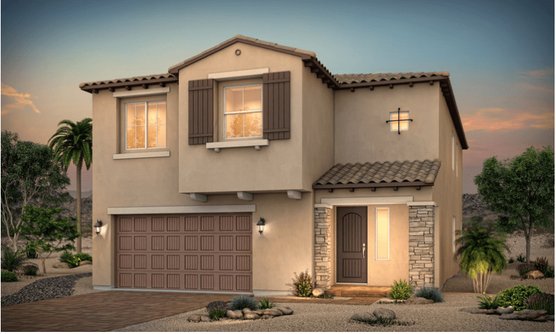 A Century Communities model at Copperleaf.