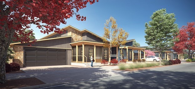 A rendering of a new home at Adora at Timber Sky by Mandalay Homes.