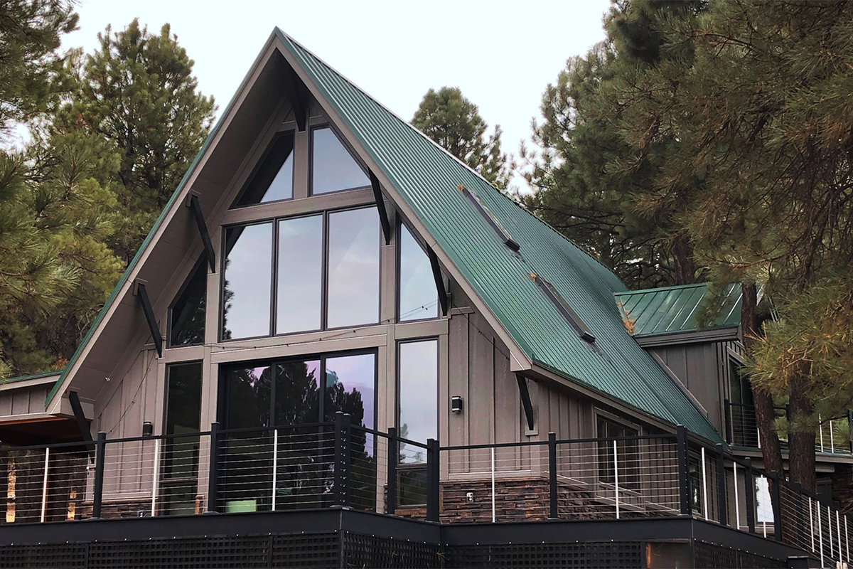 A zero energy ready mountain chalet remodel